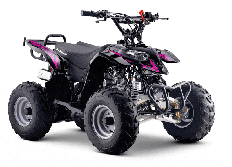 Quad 110cc Razor Rose